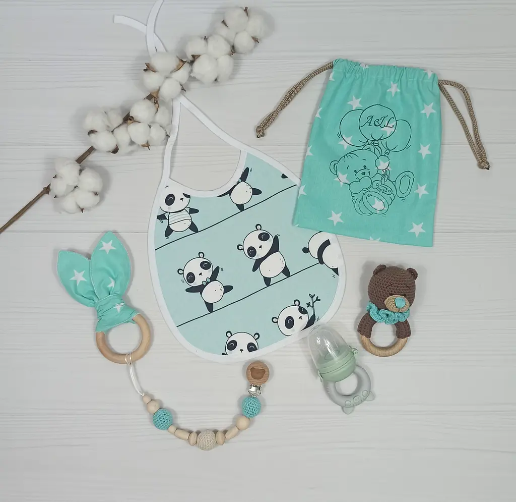 Набір для введення першого прикорму a.l.babybox Панди акробати