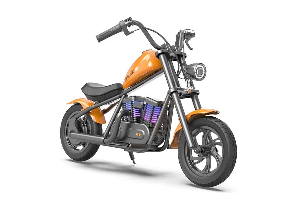 Дитячий електромотоцикл Hyper Gogo Cruiser 12 Plus 24 В, Black (785034006869) - фото 17