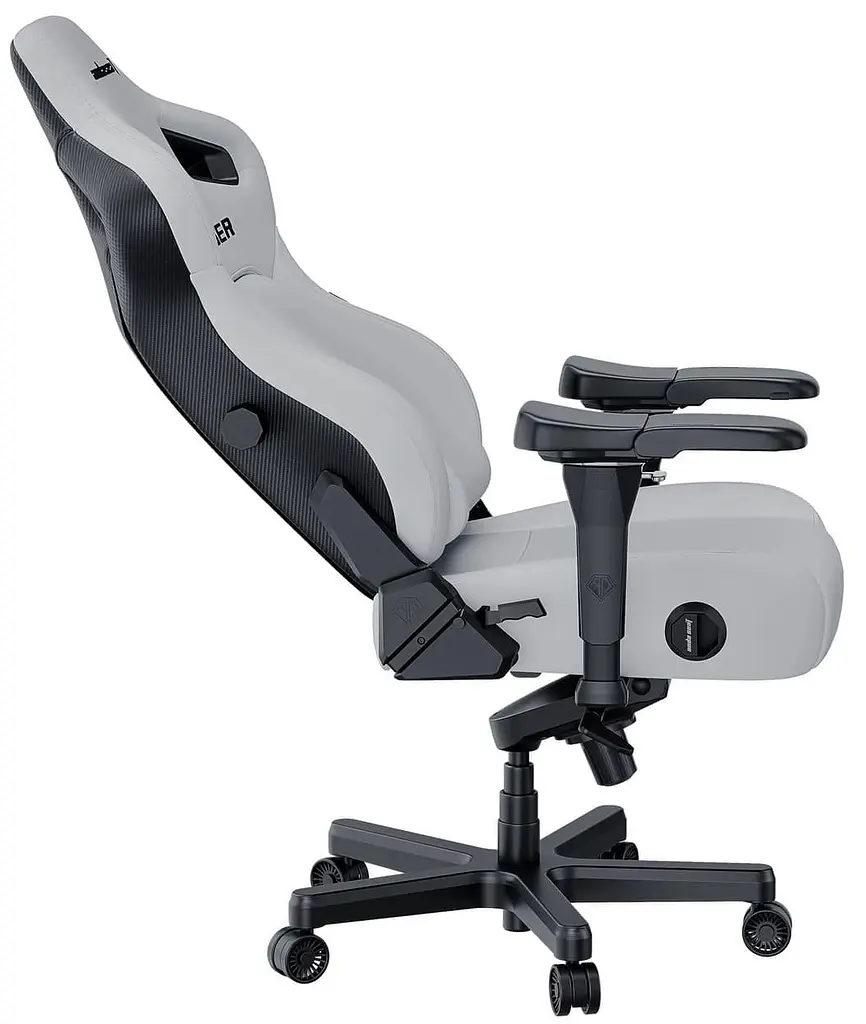 Ігрове крісло Anda Seat Kaiser 4 Size XL White Premium PVC (AD12YDDC-XLL-20-W-PV/C) - фото 4