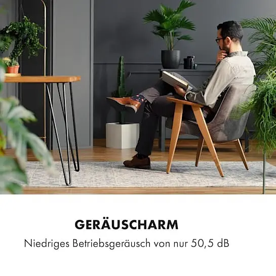 Мобільний кондиціонер Klarstein Kraftwerk Smart 12K (10034665) Антрацит - фото 9