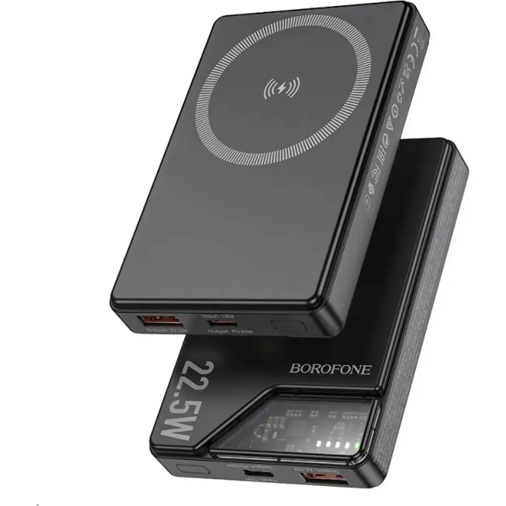 Зовнішній акумулятор Borofone Astute BJ49 10000mAh Black [120614] - фото 3