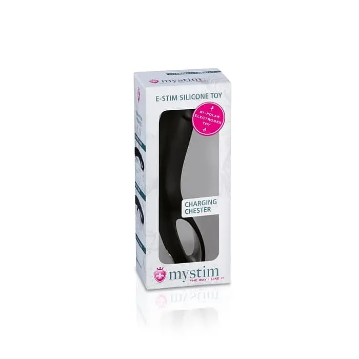 Mystim-Charging Chester E-Dildo фалоімітатор для електростимуляції - фото 7