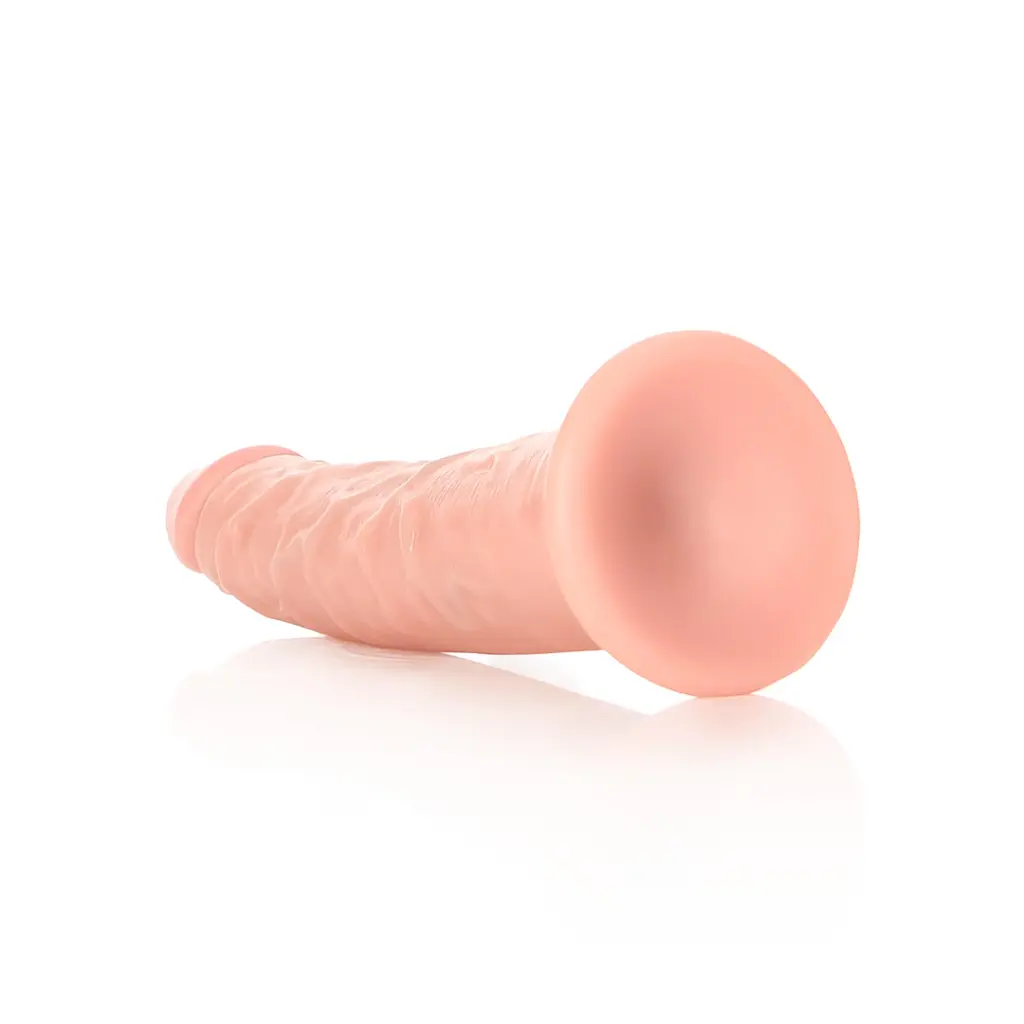 Фалоімітатор RealRock Slim Realistic 6", 17.5 см (тілесний) - фото 2