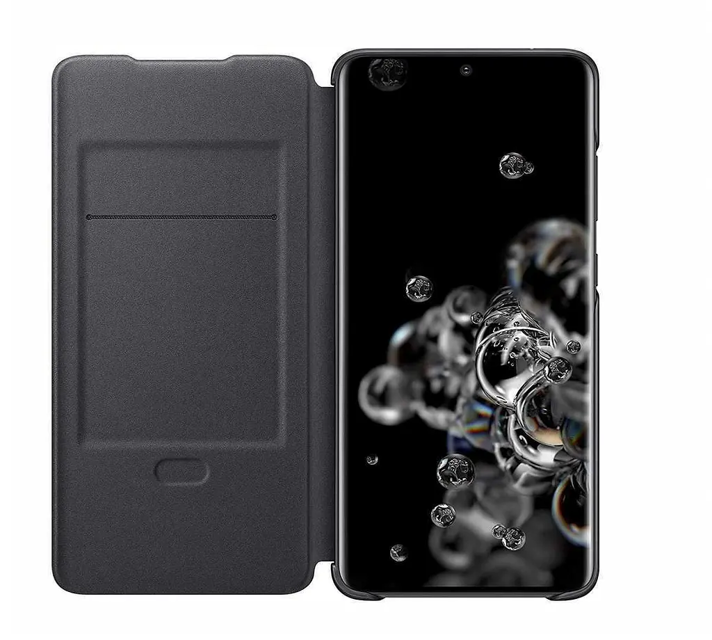 Чохол-книжка Smart LED Wallet View Cover EF-NG988PBEGRU для Samsung Galaxy S20 Ultra (6.9") Чорний - фото 2