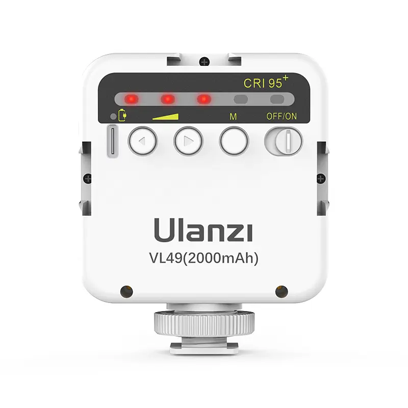 Відеосвітло Ulanzi Vijim Mini LED VL49 Video Light, 6W, White (UV-2215 VL49) - фото 4