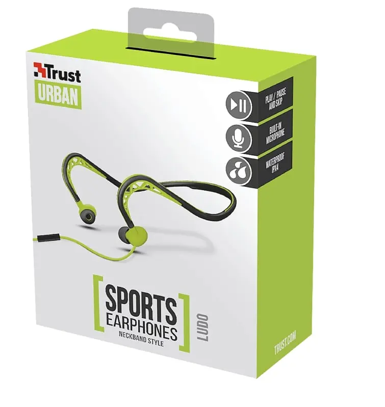 Наушники Trust Ludo Neckband Waterproof Mic (22827_Trust) - фото 6