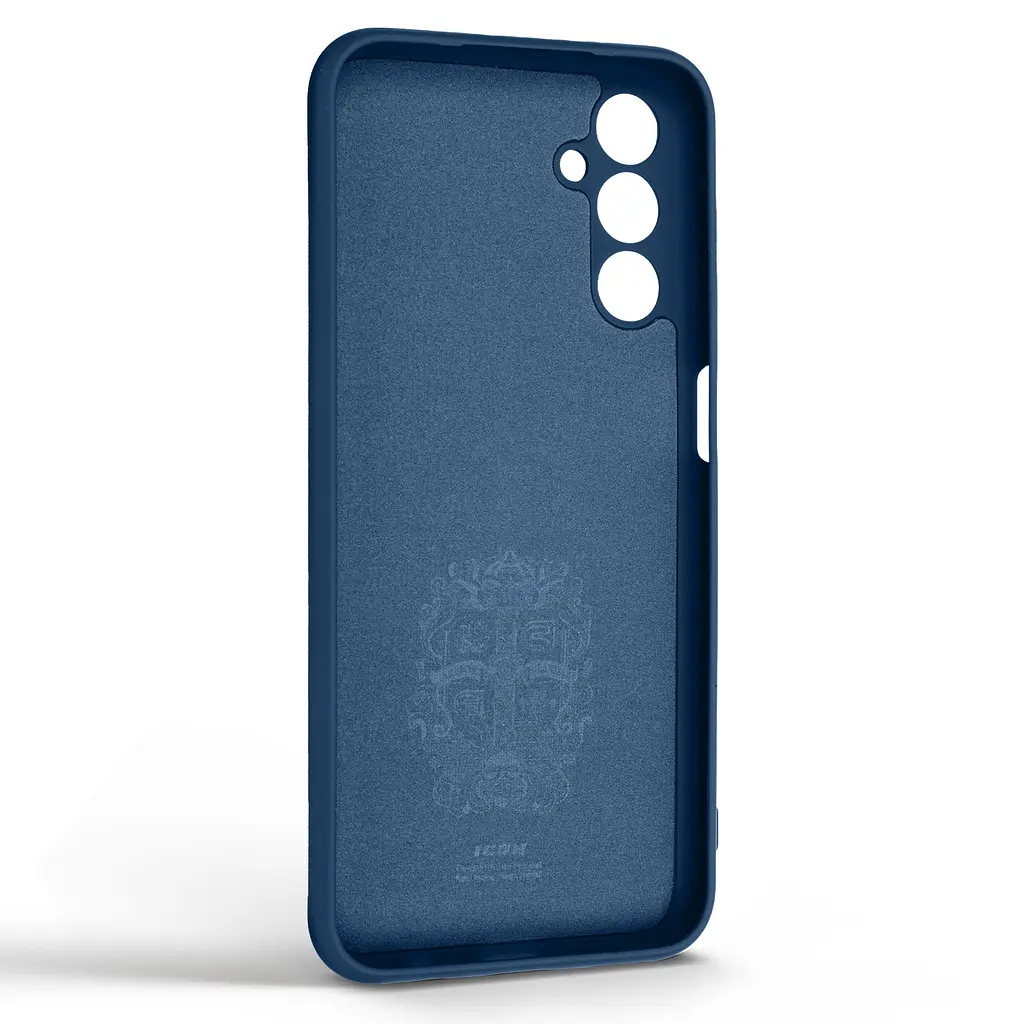 Силиконовый чехол для Samsung Galaxy M14 5G (M146), Icon Ring, синий, панель-накладка, с кольцом-подставкой на 360°, противоударный, возможность использования магнитных держателей, ArmorStandart (ARM68782) - фото 2