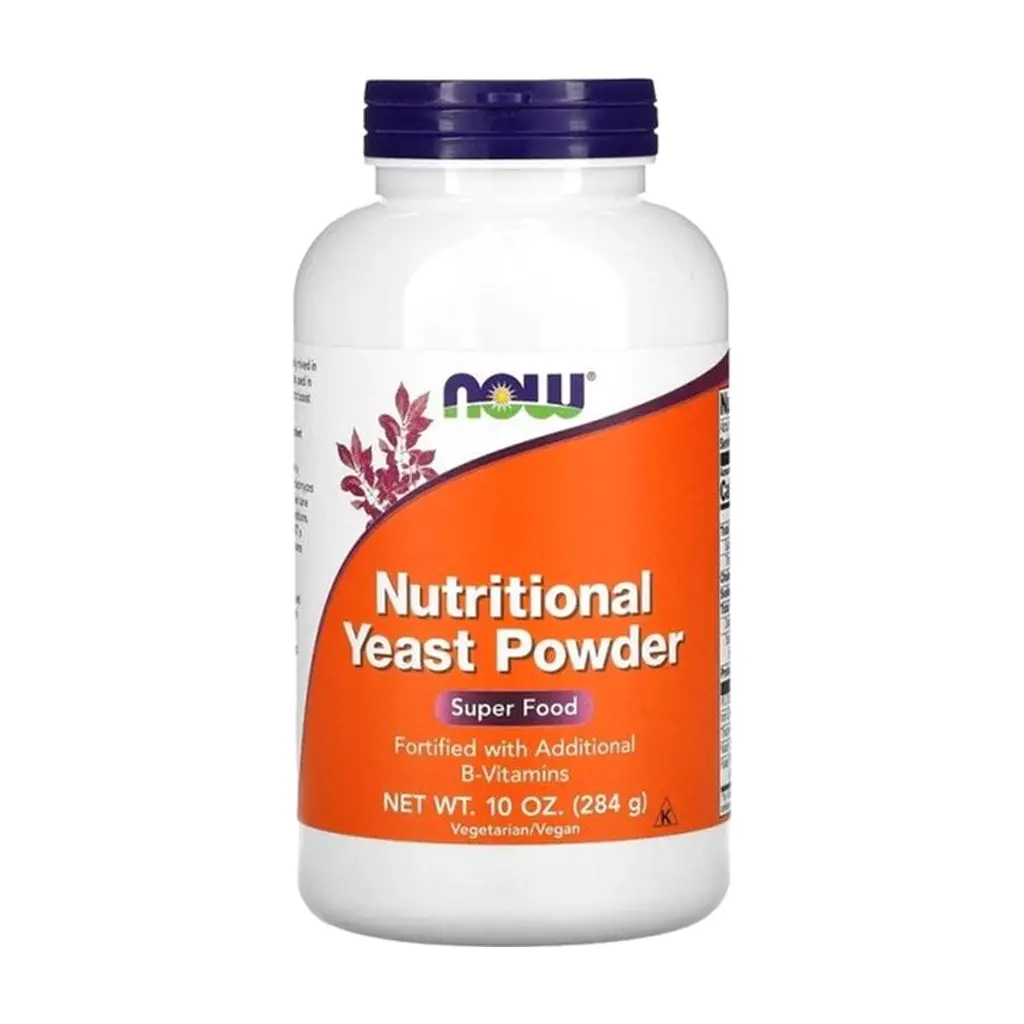 Трави Now Foods Сухі харчові дріжджі, Nutritional Yeast Powder, 284 гр (NOW-02460)
