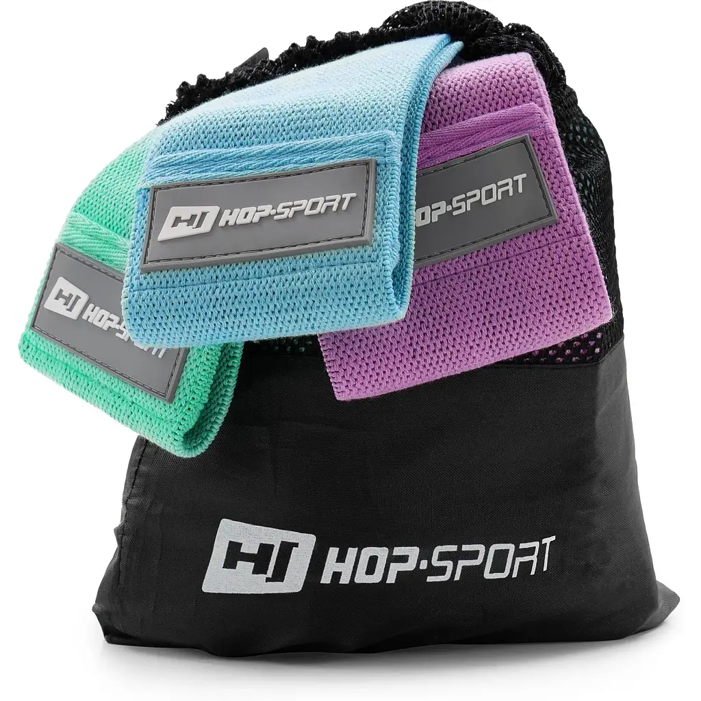 Набір гумок для фітнесу Hop-Sport HS-P678RL 3 шт. - фото 7