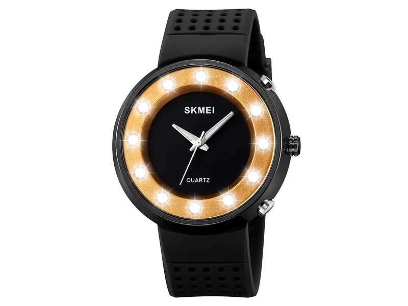 Чоловічий наручний годинник 2132GD Gold Skmei acs0030245 - фото 3