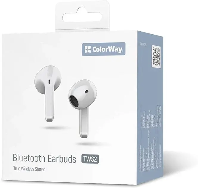 Bluetooth-гарнітура СolorWay Slim TWS-2 Earbuds Білий (CW-TWS2WT) - фото 9