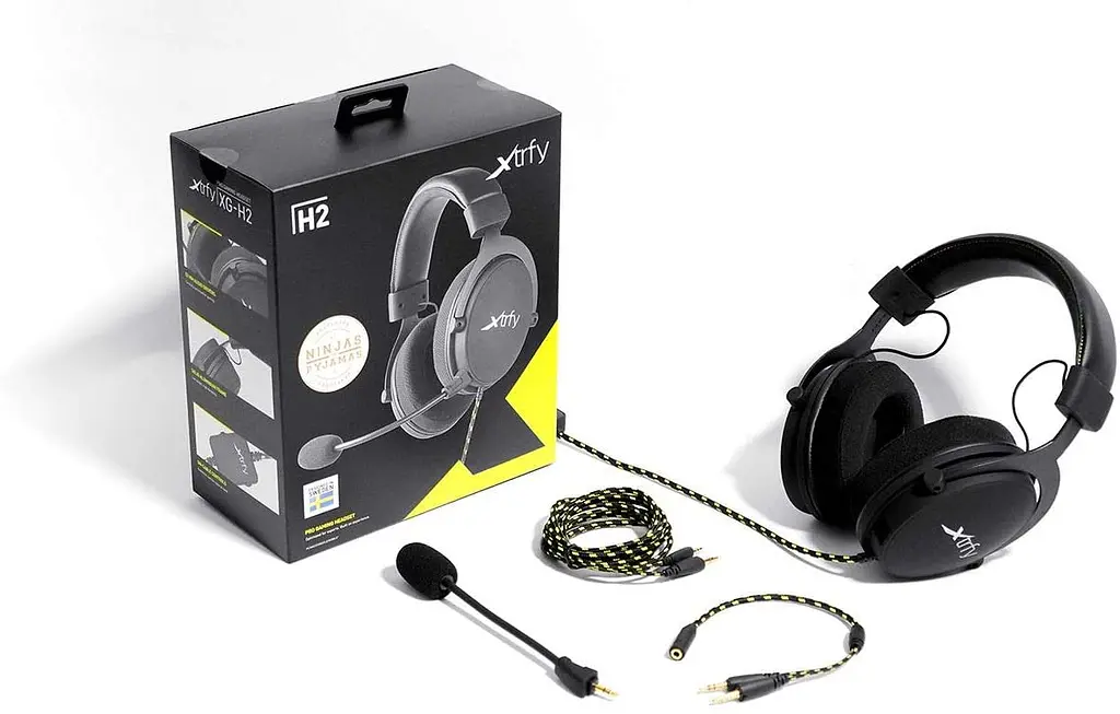 Ігрова гарнітура H2 (3.5mm/USB), Black Cherry Xtrfy teh0013146 - фото 6