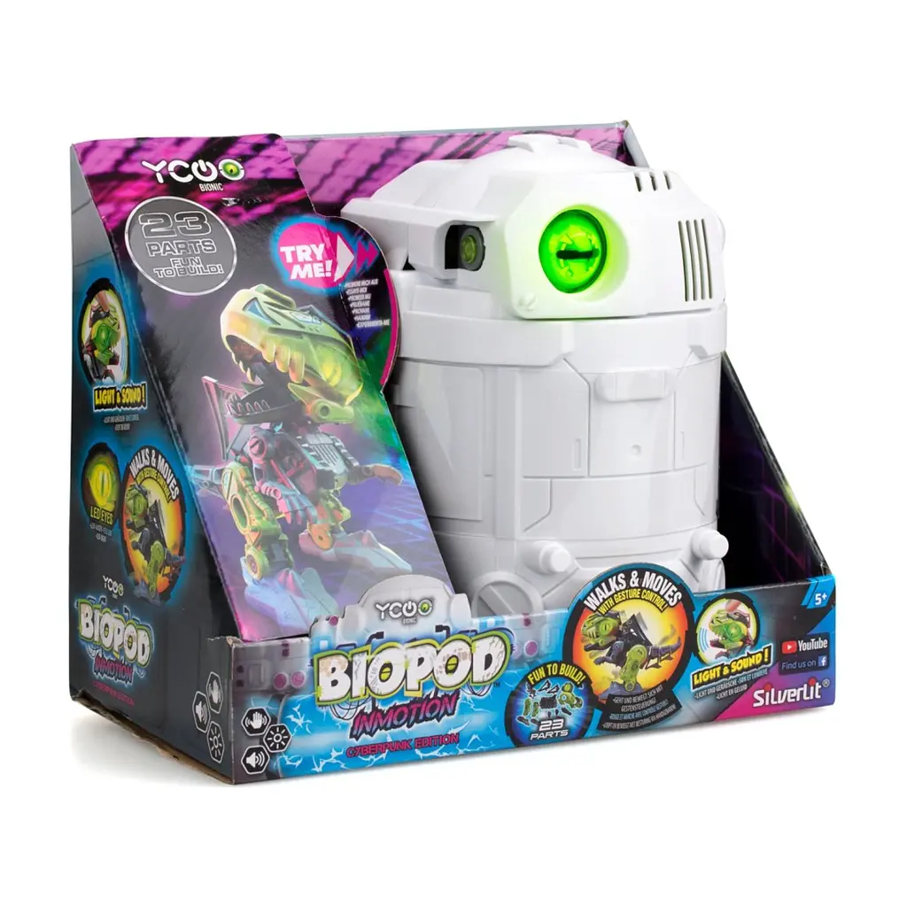 Інтерактивна іграшка Silverlit Робозавр Biopod Cyberpunk Inmotion (88092)