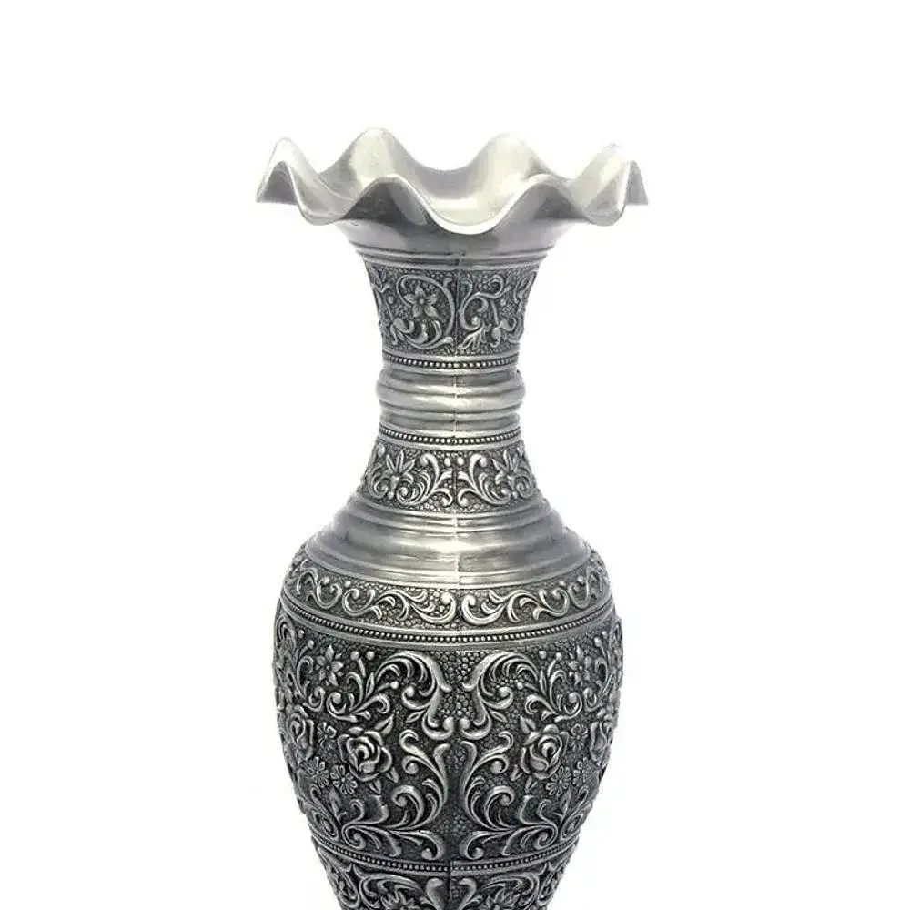 Ваза металлическая декоративная 22.5х6.5х6.5 см - фото 2