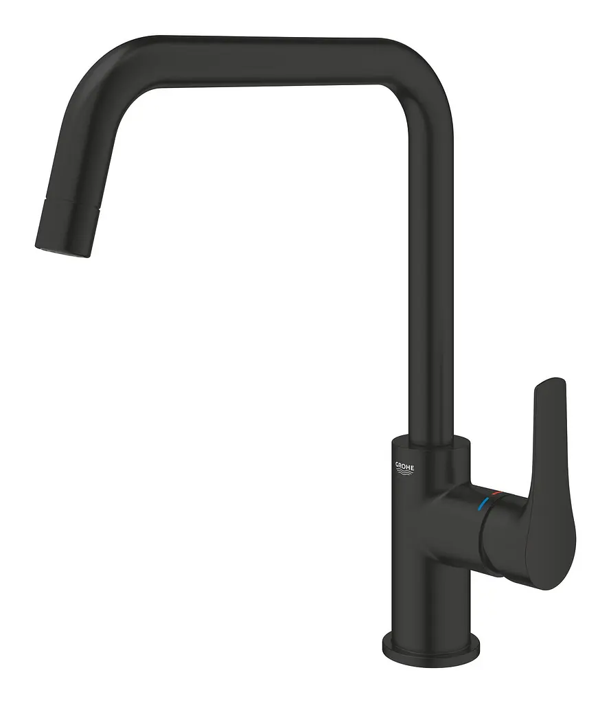 Смеситель для кухни Grohe Eurosmart 305672430 Черный матовый - фото 4
