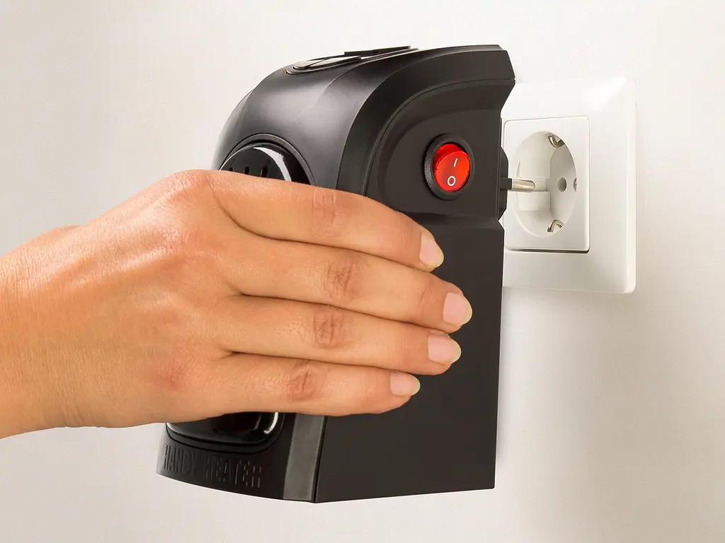 Портативний обігрівач Handy Heater ∙ Міні - дуйка дуйчик у розетку Хенді-хітер 12622 - фото 2