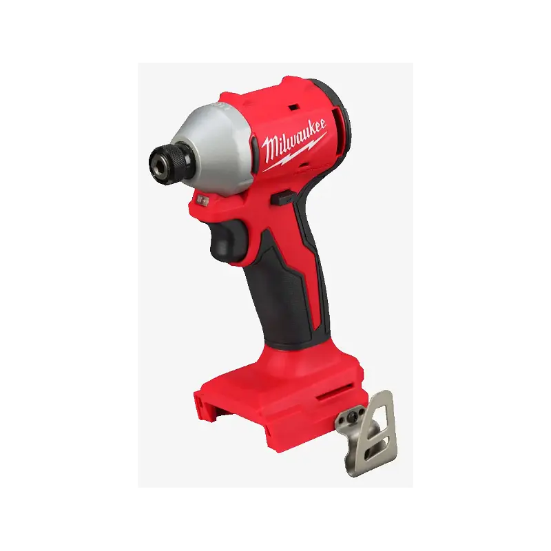 Шуруповерт ударний акумуляторний безщітковий 1/4'' HEX MILWAUKEE, M18 BLIDRC-0. 190Нм (каркас, кліпса для ременя) - фото 5