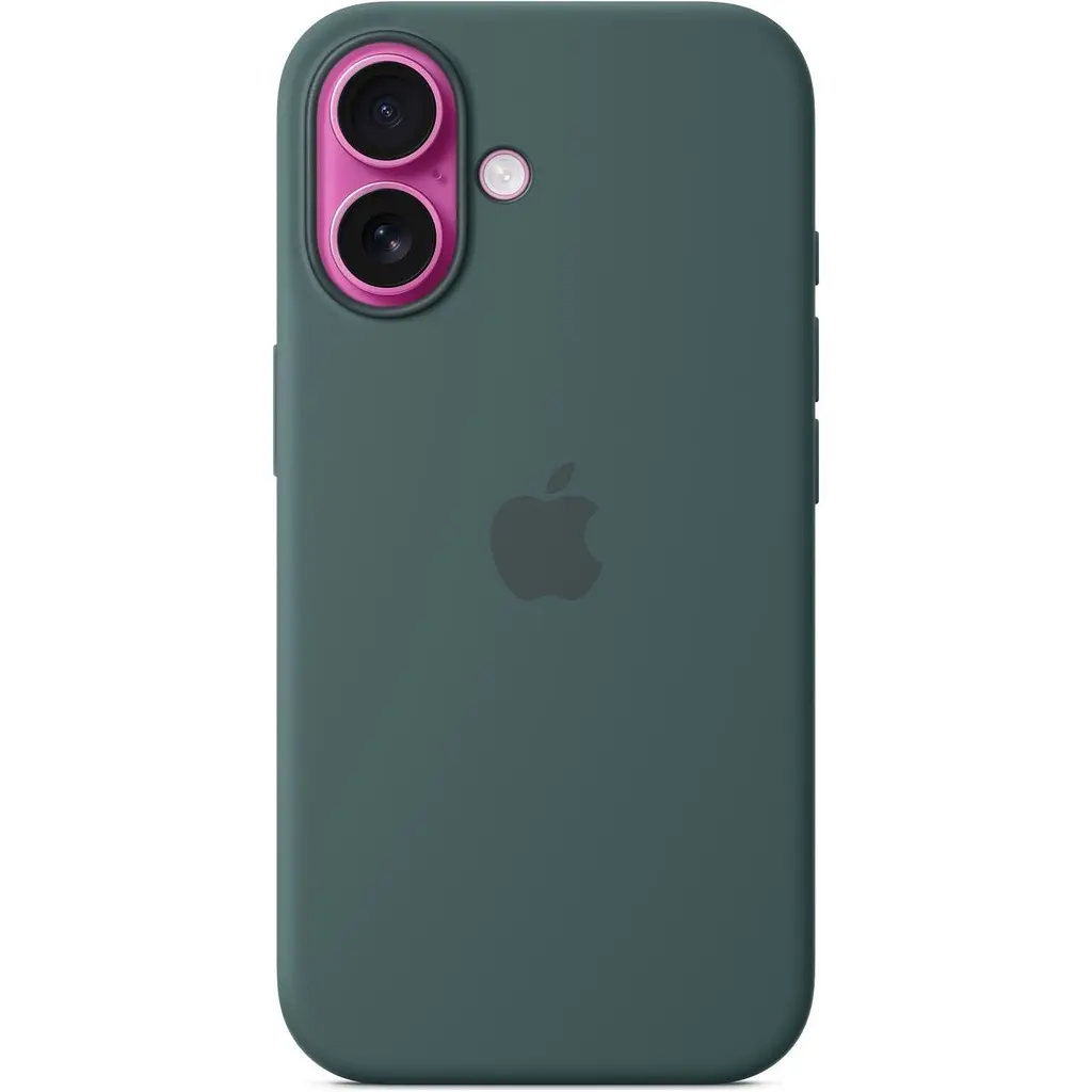 Чохол Apple Silicone Case with MagSafe для iPhone 16 Lake Green (MYY83ZM/A) [116207] - фото 3