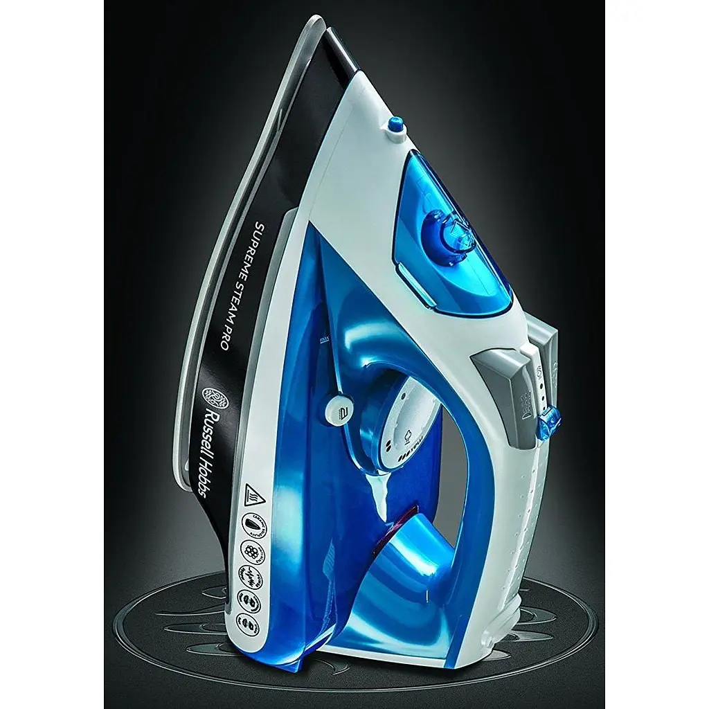 Утюг Russell Hobbs Supreme Steam Pro 2600 Вт синий (23971-56) - фото 4