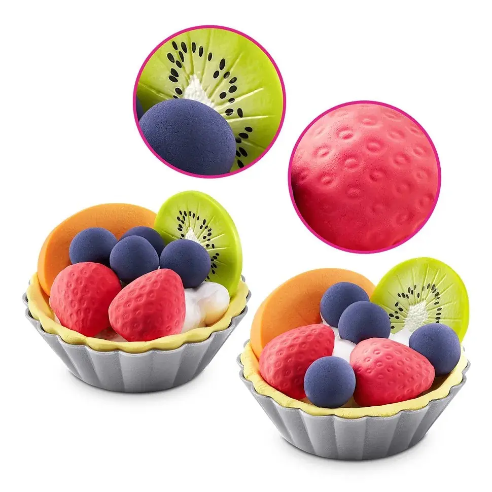 Ігровий набір зі слаймами Фруктовий тарт Slime Mart 15901E серії Shopping Bag - фото 7