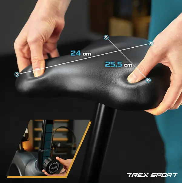 Велотренажер Trex Sport TX-350MB RIZE магнітний чорний - фото 4