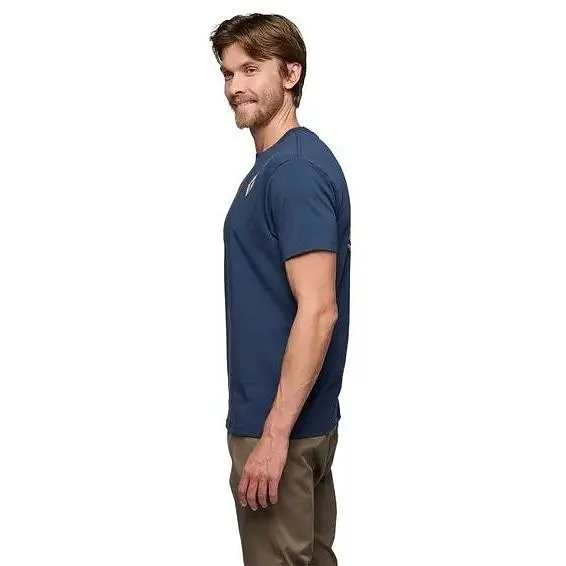 Футболка Black Diamond M MonoPocket SS Tee Indigo L (1033-BD 7302594013LRG1) - фото 4