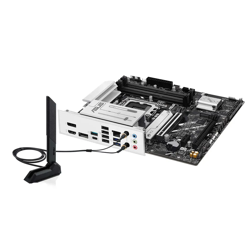 Материнcька плата PRIME B860M-A WIFI s1851 B860 4xDDR5 M.2 DP HDMI Wi-Fi BT mATX Asus teh0019090 - фото 8