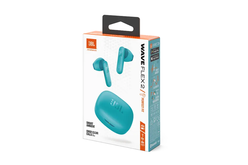 Бездротові навушники JBL Wave Flex 2 JBLWFLEX2BLU Blue - фото 10