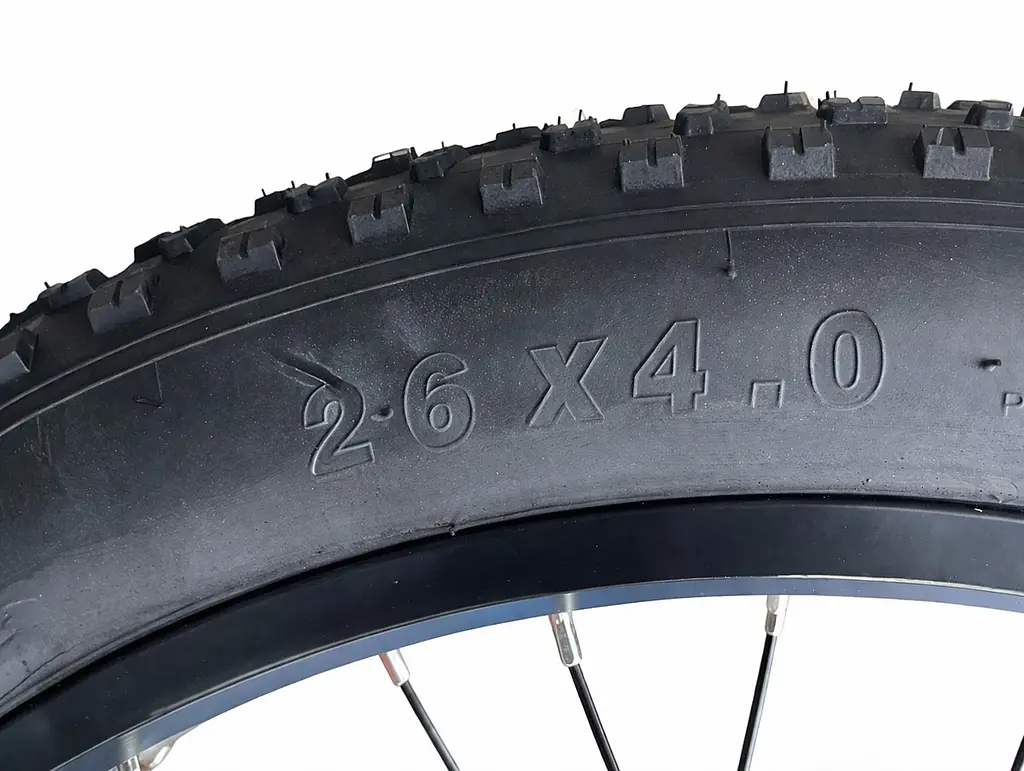 Электровелосипед Hammer Fatbike 26" (1000W 48V 21Ah) Черно-красный - фото 7