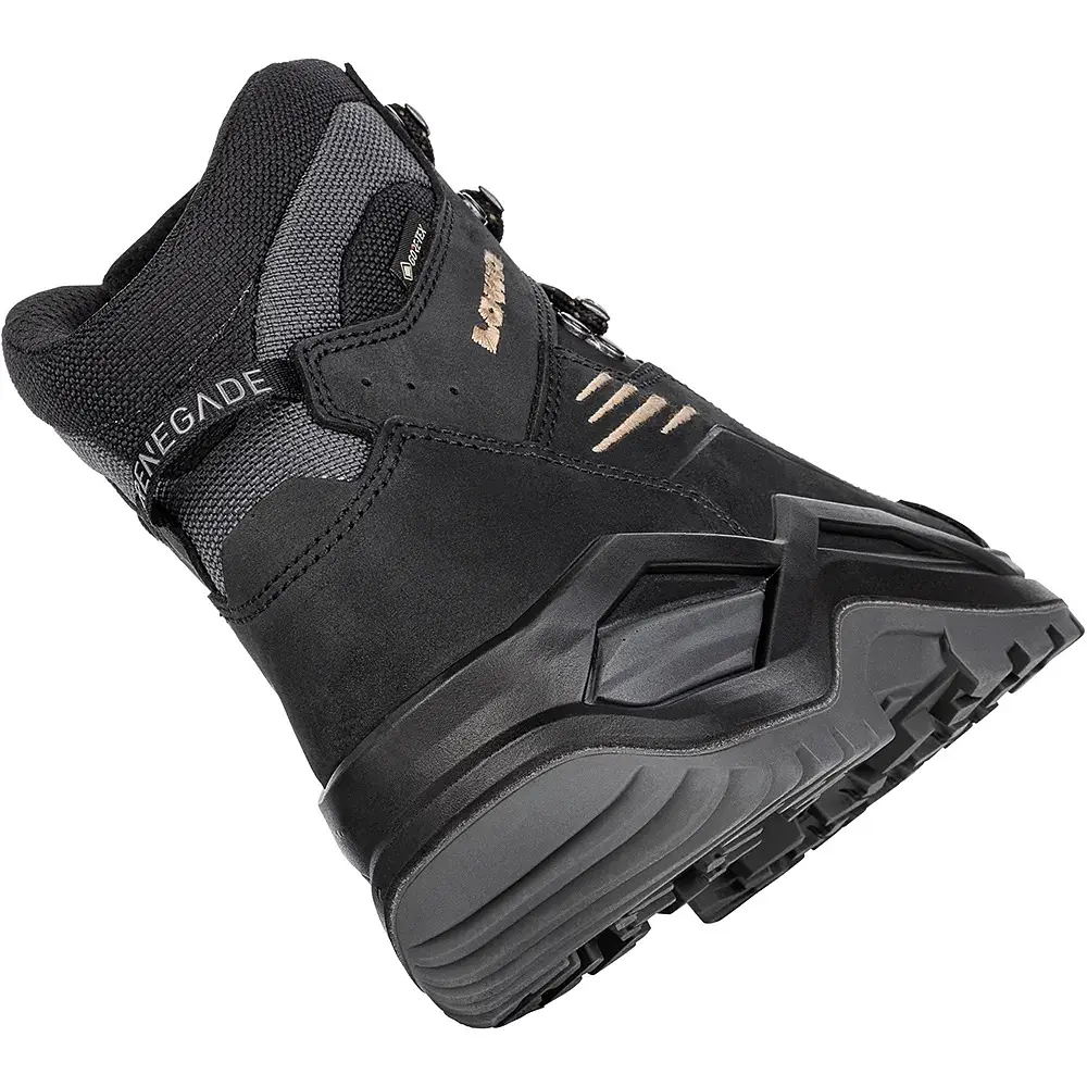 Ботинки мужские Lowa Renegade Evo GTX Mid 44,5 Черный-Серый - фото 6
