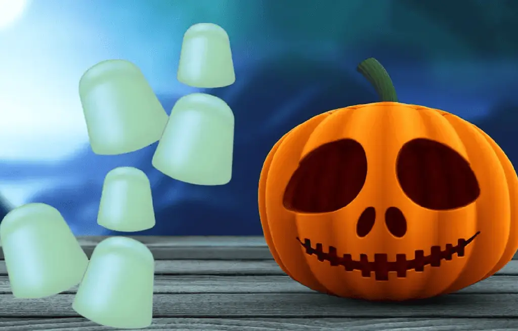 Жувальні цукерки Dots Ghost Halloween Assorted Flavors Gumdrops 170г - фото 4