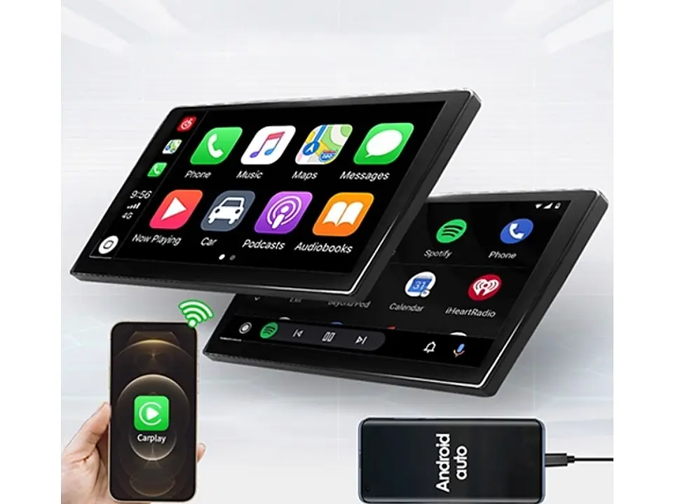 Универсальная Магнитола 9003M, 9'' 4+32 ГБ Android-12 с ips Carplay - черный, бренд XPRO (43195-9003M_4695) - фото 6