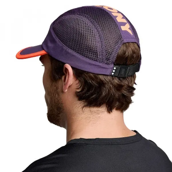 Кепка Saucony Outpace Foamie Hat Purple (1097-SAU800044-CVS4) - фото 2