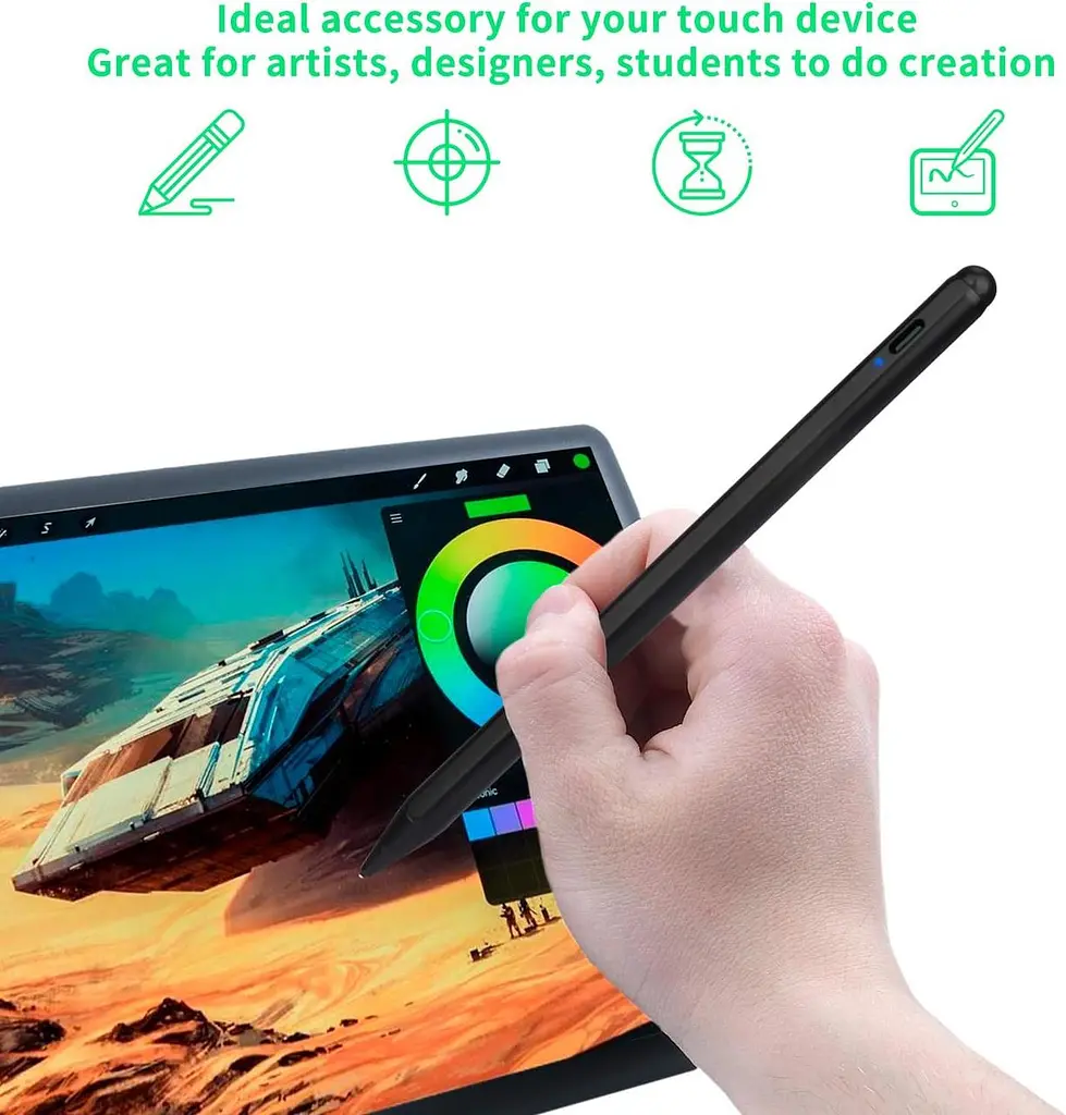 Електронний стилус для iPad Pro, чорний - фото 5