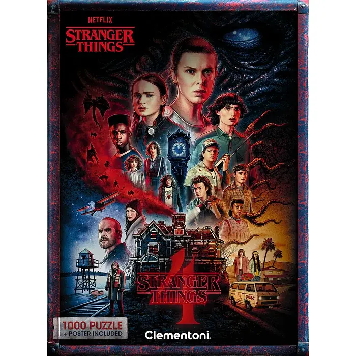 Пазл Stranger Things (Дивні дива) - 1000 шт Clementoni 39980 - фото 4