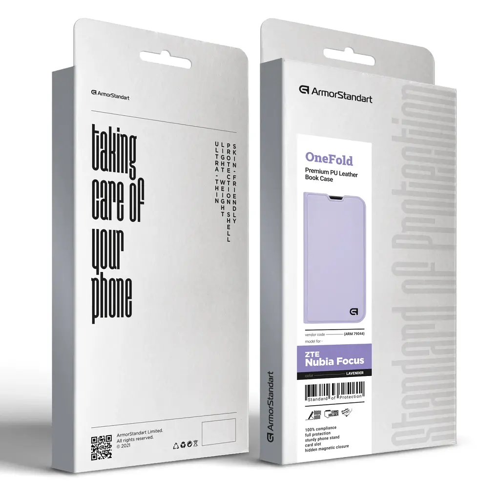 Чохол-книжка ArmorStandart OneFold Case для ZTE Nubia Focus 5G Lavender - фото 6