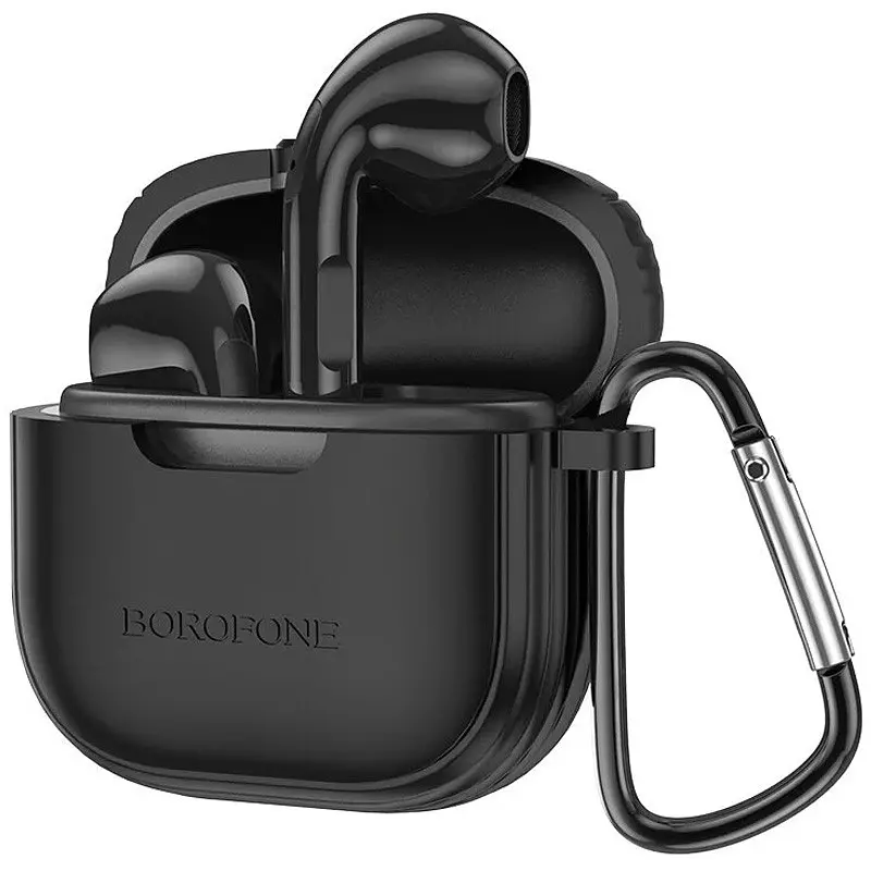 Бездротові TWS навушники Borofone BW29 Case Space Black