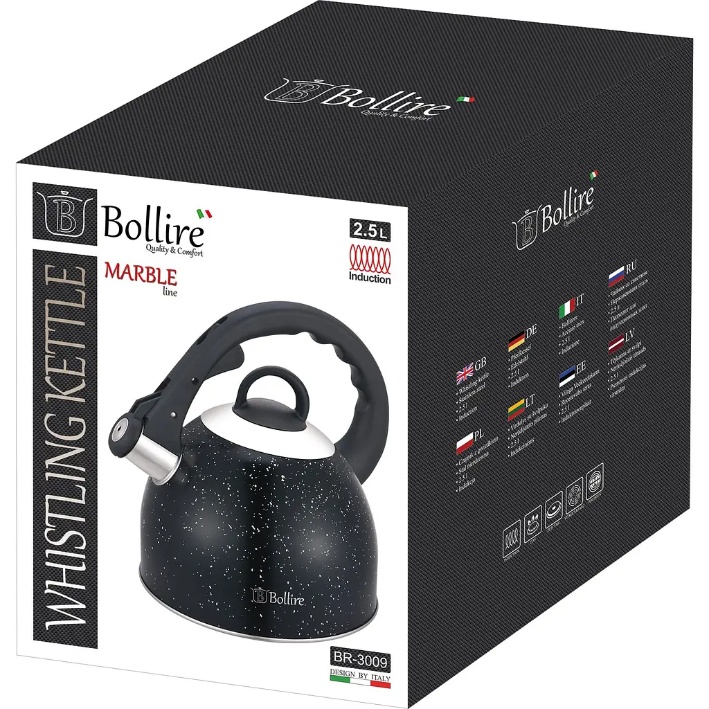 Чайник Bollire, 2,5 л (BR-3009) - фото 2