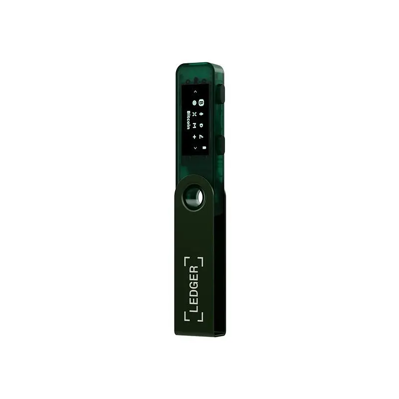 Апаратний гаманець для криптовалют Ledger Nano S Plus Emerald Green (LNSPEG) - фото 2