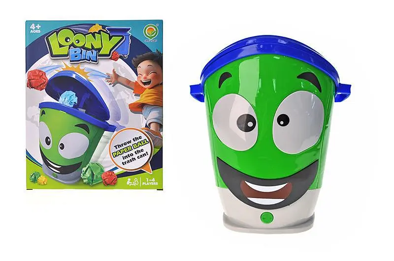 Настільна гра YG Toys Сміттєвий бак, розвиваюча для дітей на спритність та координацію (1132)