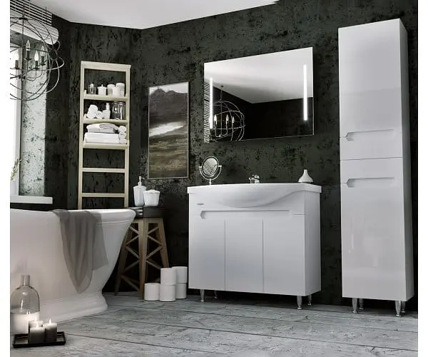 Дзеркало Sanwerk з підсвіткою ЛАВА "Стелла" 90*65 (ZL0000141) - фото 2