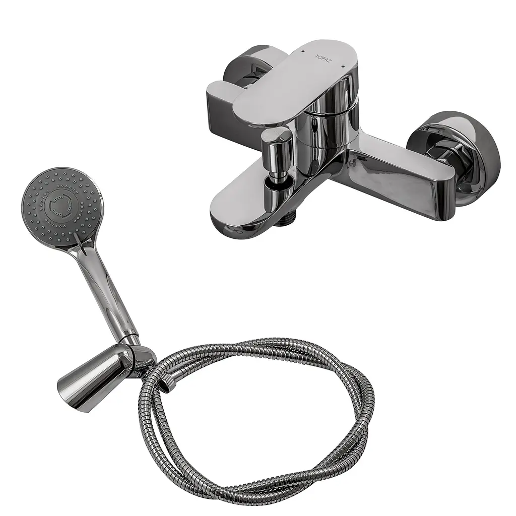 Змішувач для ванни Topaz Barts TB 07101-H36 Хром - фото 3