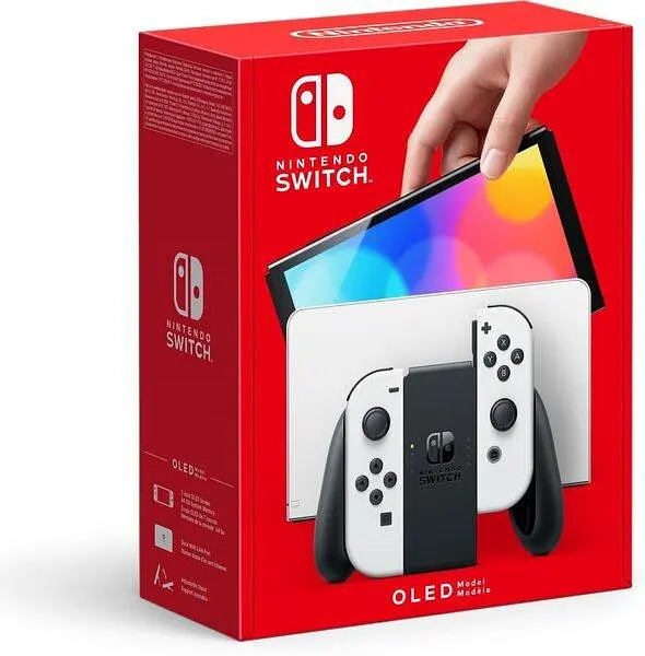 Консоль Nintendo Switch Oled White JP - фото 7