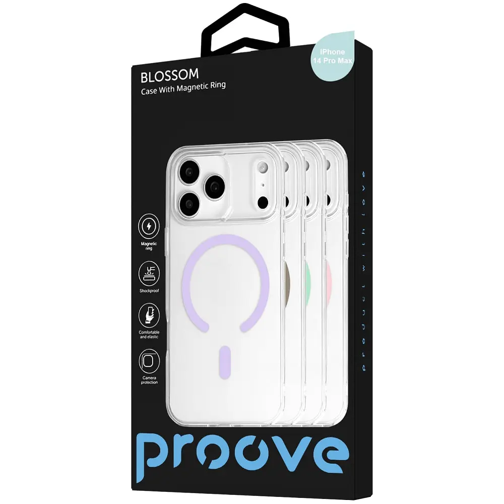 Чохол Proove Blossom Case with Magnetic Ring iPhone 14 Pro Max в асортименті - фото 2