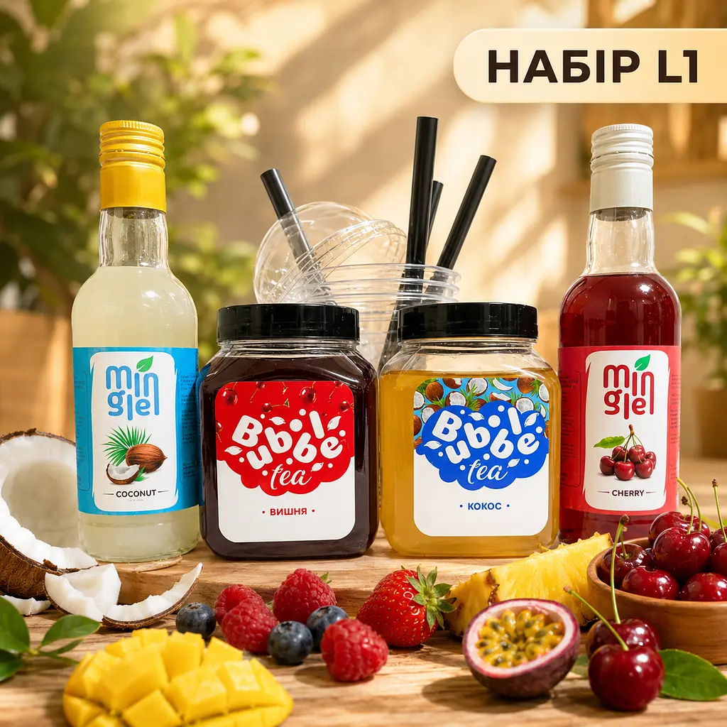Бокси Bubble Tea для коктелів - Розмір L1 - фото 2