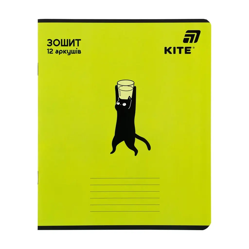 Зошит Kite One color, 12 аркушів, лінія (K26-234), в асортименті - фото 9