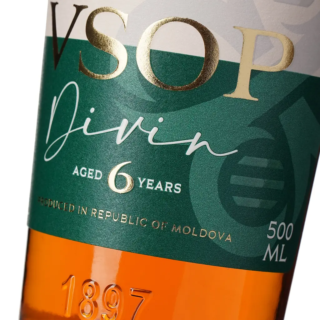 Дівін Kvint VSOP 6 років 40% 0.5 л - фото 5