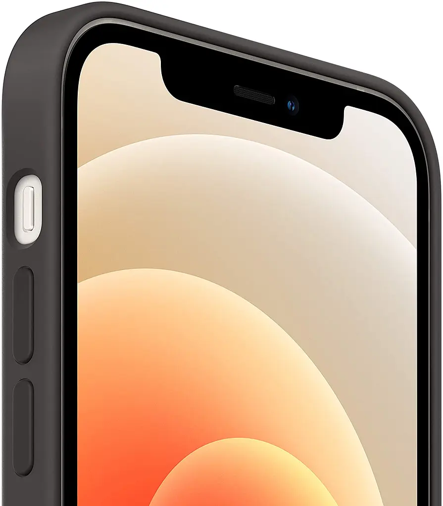 Чохол Silicone Case з MagSafe для Apple iPhone 12/12 Pro (Black) ААА [53707] - фото 3