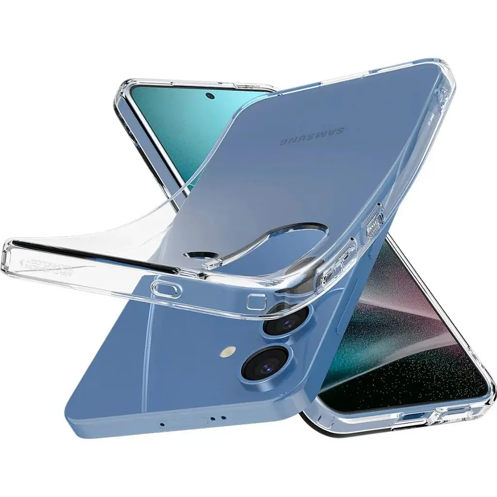 Чохол Spigen Liquid Crystal до Samsung Galaxy S25 Plus Crystal Clear [ACS08974] [126641] - фото 7
