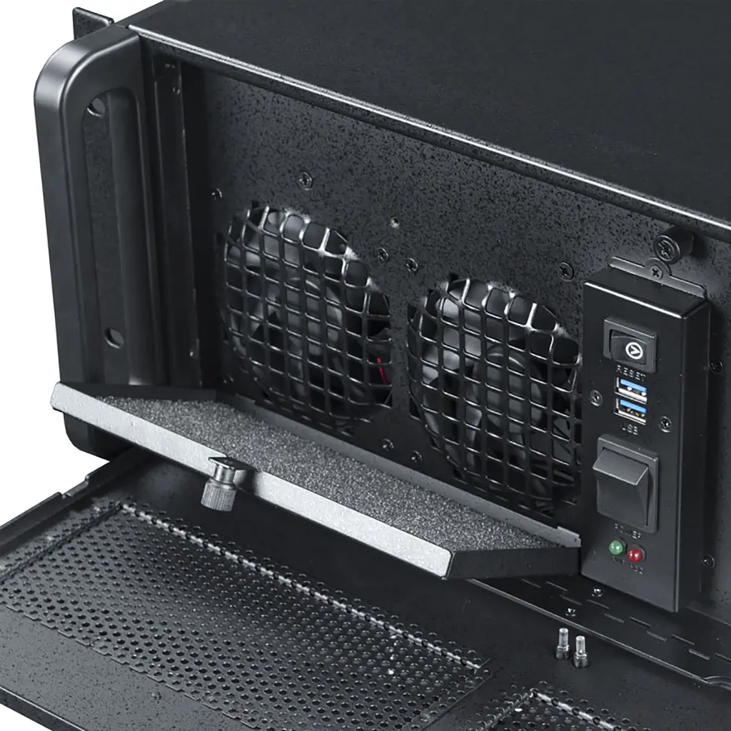 Корпус серверный Chieftec UNC-410S-B-U3-OP без БП - фото 7
